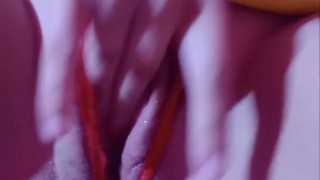 Me lubrico bien y me cogió 😈👅