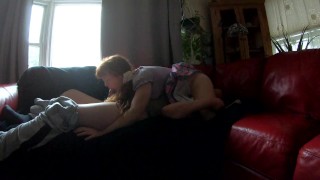 Fucking This Redhead So Hard