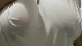 I RECORD MYSELF WHILE I MASTURBATE IN THE BATHROOM