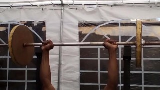 Hitting the weights! (Fetish)