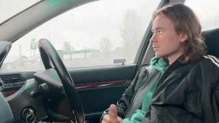 Caught jerking off in public