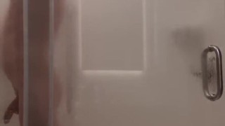 Watch mclovin shower and jerk his huge dick