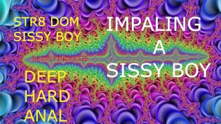 DADDY BREAKING IN A SISSY SIMP ANAL SLUT (COMP) SISSY BREEDING