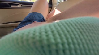 I Let Stranger touch My Hot Body in His Car