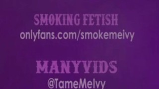 Succubus Anime Girl Smoking Naked (full vid on my 0nlyfans/ManyVids)