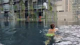 Club House Public Flashing n Public shower pee