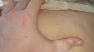 My Stepbrother getting Pleased by My Big Bouncing Tits and Tight Wet Pussy after College 18+