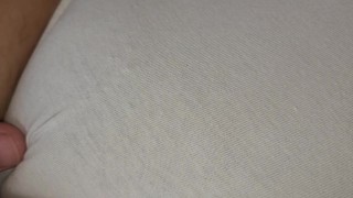 I Spit and Play with Cameltoe Delicious Tight Pussy