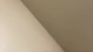 Cute girl works for her Cumshot