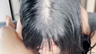 We were trying to study but he got distracted