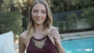 All Natural Petite Blonde Teen Macy Meadows Takes Dan Ferrari Doggystyle