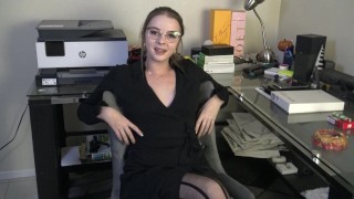 Sexy CEO Lola Leda smokes while you stroke (Trailer- Full vid on OF & MV)