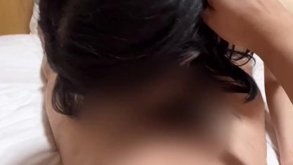 フェラから立ちバックでイク迄のアップ映像