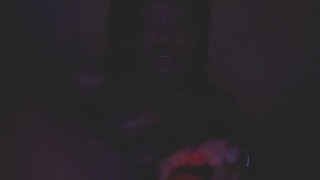 Watch me Play with my ROSE toy in the Bathroom