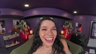 FuckPassVR - Harley Haze's mouth and pussy get slammed, and she wants your cum on her face
