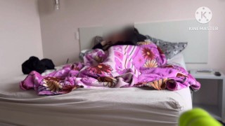 Romantic good morning sex - cumming inside