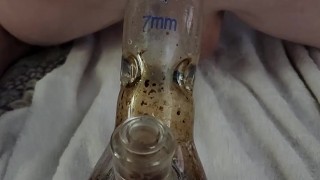Felt Like Feeling The Bong In my Ginger Cum Hole