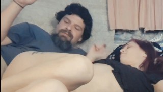 MOMMY LEttING DADDY BLoW CIGaRETTE SMoKE CLOuDS ON HeR PERFECT NiPPLES
