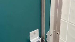 Shooting a load at an active public rest stop