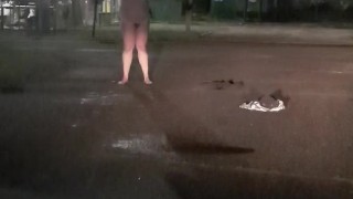 Piss & Strip in the middle of the street