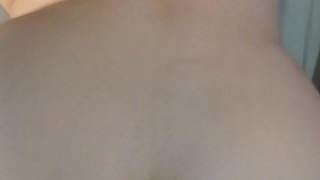 Training my PAWG slut to gape and catch cum in her open asshole