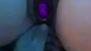 Using Tracey dog toy on BBW wife