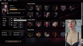 ⚔️Succubus Conquest 🖤 Cum Slut Gets To Play Sexy Succubus Video Game 🎮 Ep. 3 😈