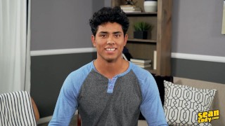 SEAN CODY - Muscular Man Eddie Talks About Himself For A While Before Touching His Already Hard Dick
