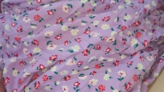 Big Natural Boobs Stepsister in Dress Visiting Me on Holidays