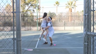 Selina Imai Gets Her Pussy Stuffed After Losing A Pickleball Game