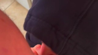  Sucking target workers dick in the dressing room 