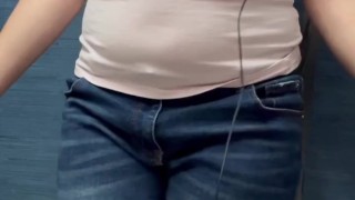 clit for brains pet wets herself