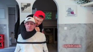 Bound on a chair at his mercy