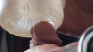 Jack off time with toy