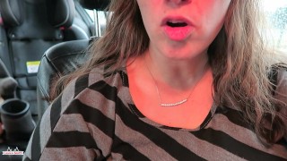 Car Confessions - Episode 20 - I went to a lingerie-themed house party and took a HUGE cock!