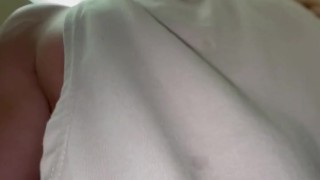 Pit stop at the gas station🍆✊🏻💦 Someone came in right as I finished🫢