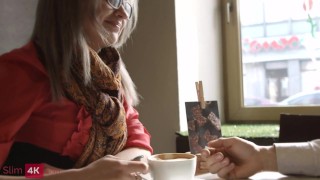 Casual seduction results in a hardcore teen fuck scene with a facial at the end