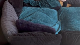 Hot rough sex on the sofa