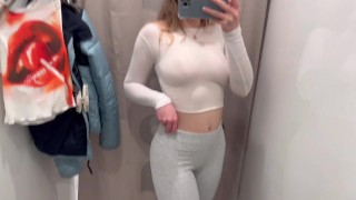 See through tops review Try on haul
