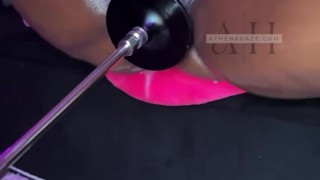 POV Creamy Sex machine fuck