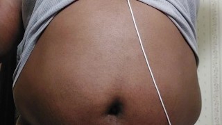 Masked Bloat And Masturbation