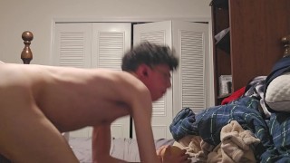 Virgin Fucking Sex Toys Pussy and Ass, Cums Instantly!