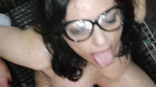 Not much other use for this dumb cunt other than being a breathing piss pot