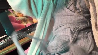 NAUGHTY PORN that got me so TURNED ON I couldn't help but play with my WET PUSSY and TIGHT ANAL HOLE