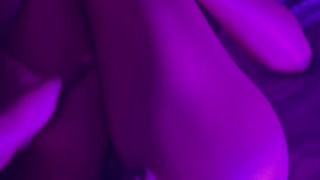 Pussy Eating In Pink Fishnets