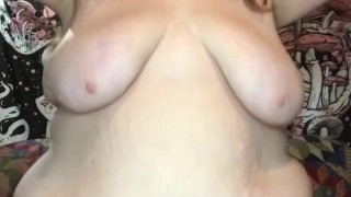 PARTIAL SLOW MOTION BBW BABE WITH BIG BOUNCING TITS BIG ASS RIDES DICK FOR A DRIPPING CREAMPIE