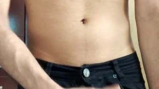 showing off my cock