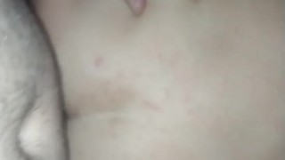 Horny Daddy Fucks His 19yo Stepson's Tight Pink Ass Bareback Before Bedtime and Gapes It Wide