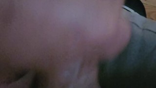Jerking off my oily LATINO Cock and Cum