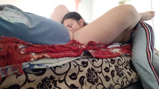 She licks my pussy sweetly and passionately - Lesbian_illusion